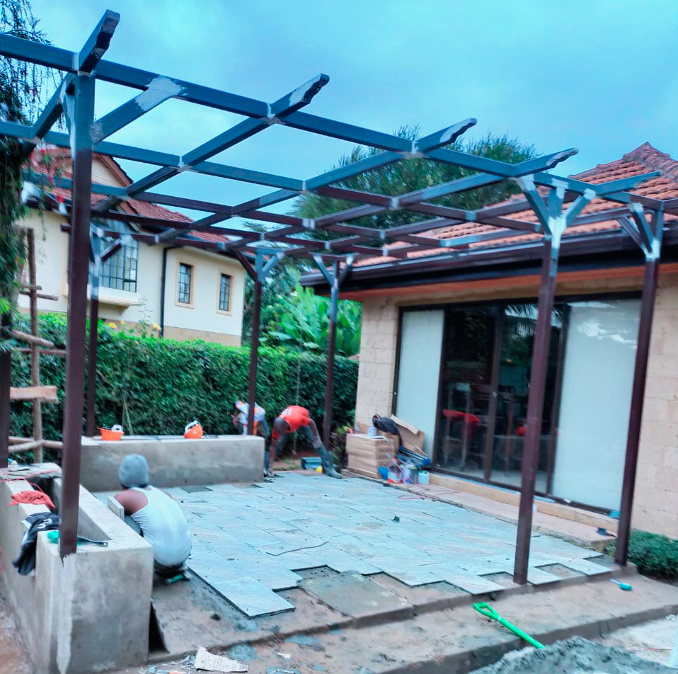 pergola structure in kenya