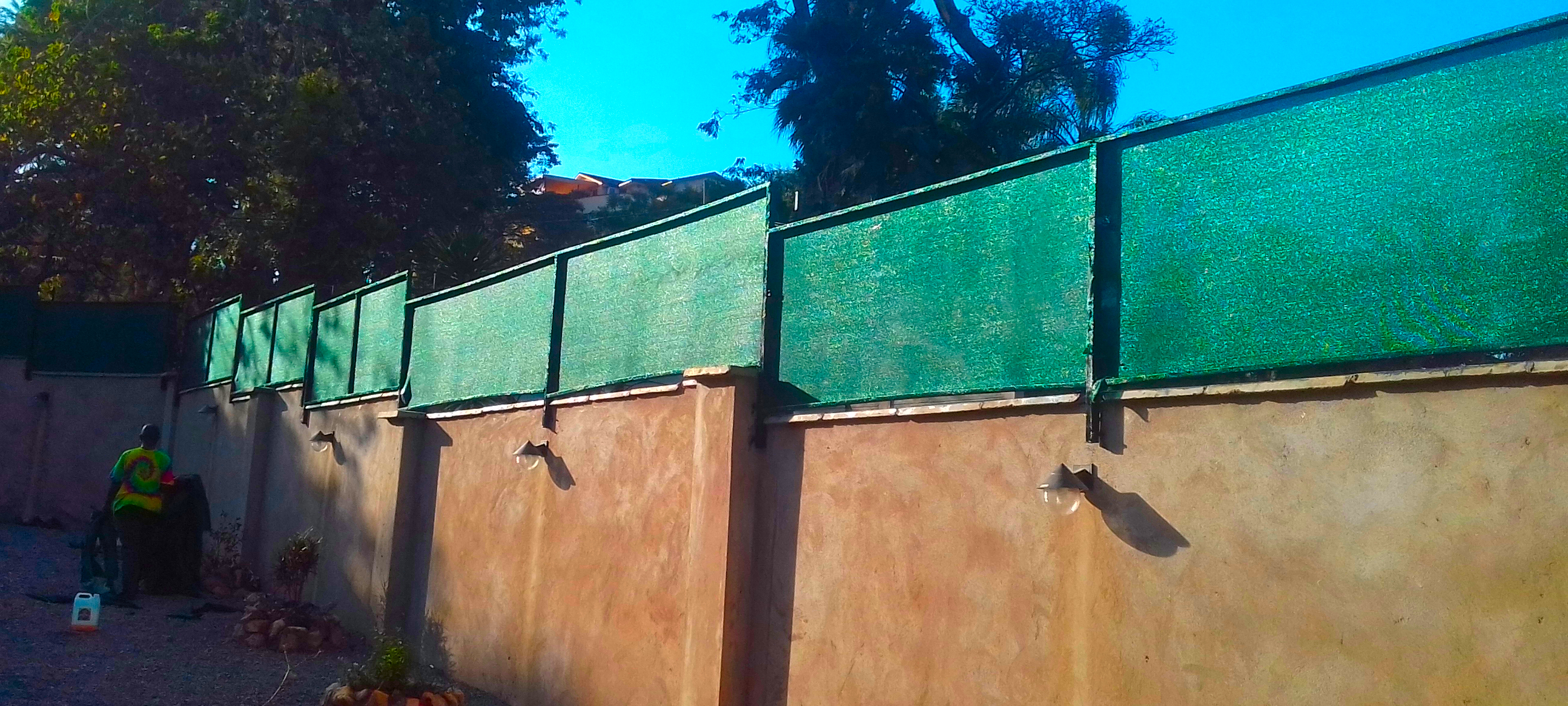 windbreakers and privacy fence screen in kenya